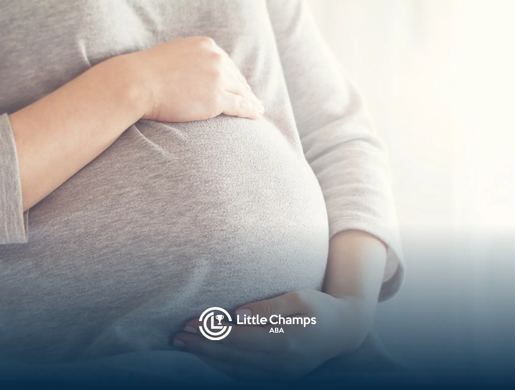A close up of a belly of a pregnant woman