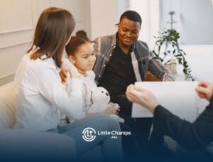 What do parents do during in home ABA therapy?