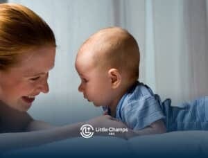 Why do children with autism avoid eye contact?